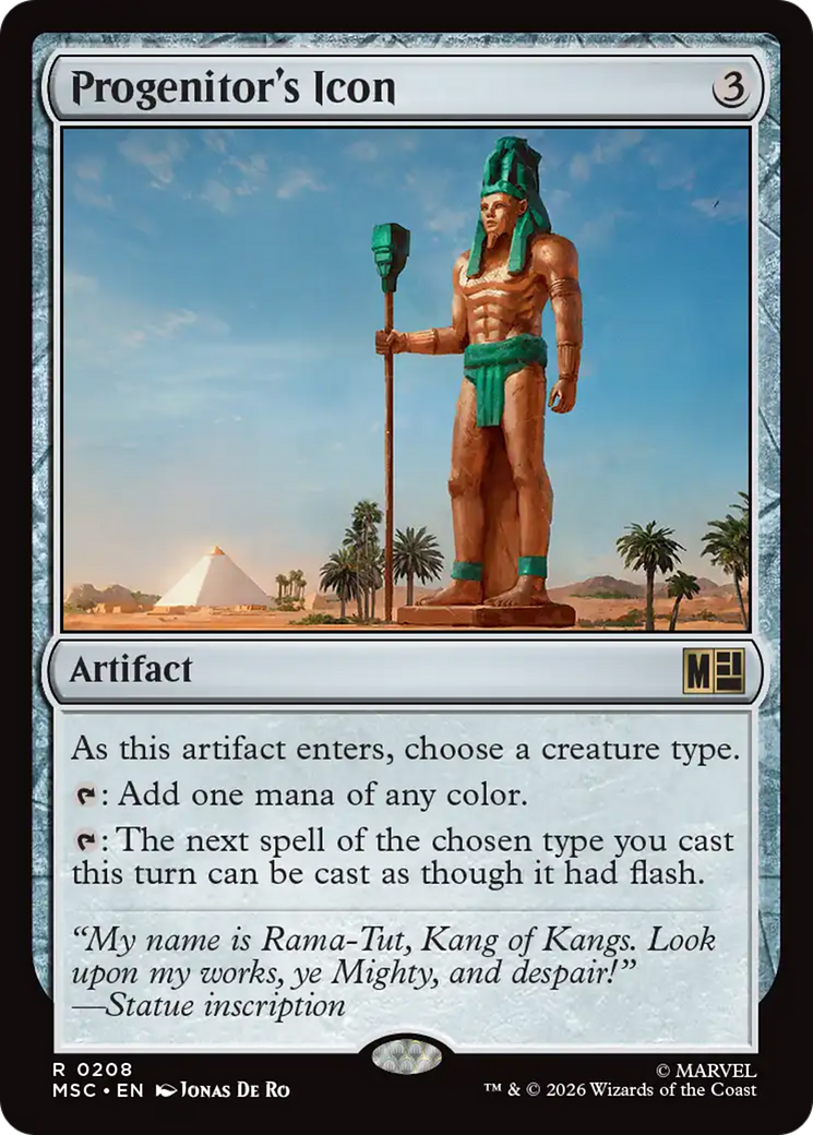 Progenitor's Icon [Marvel Super Heroes Commander] | Card Citadel