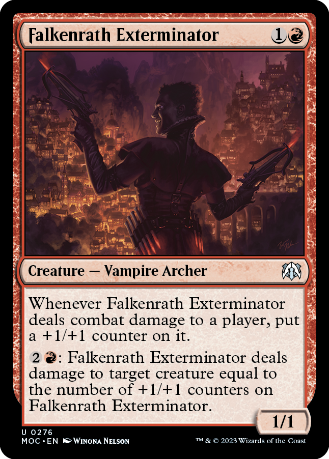 Falkenrath Exterminator [March of the Machine Commander] | Card Citadel