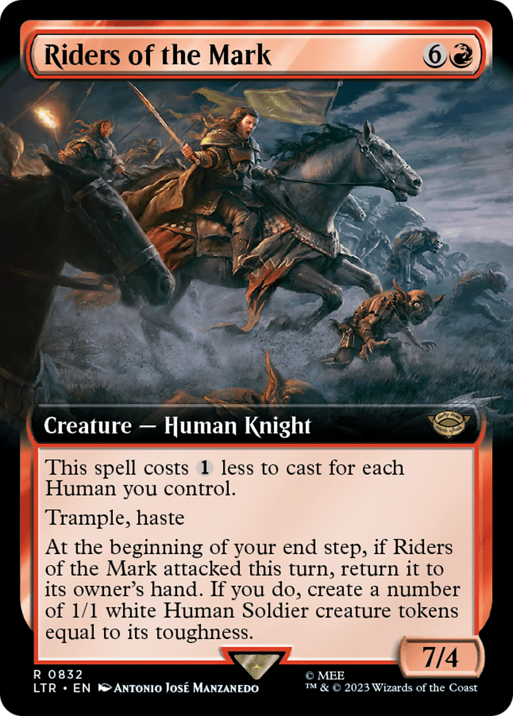 Riders of the Mark (Extended Art) [The Lord of the Rings: Tales of Middle-Earth] | Card Citadel