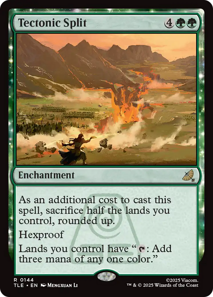 Tectonic Split [Avatar: The Last Airbender: Eternal-Legal] | Card Citadel