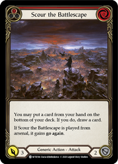 Scour the Battlescape (Red) [U-WTR194] (Welcome to Rathe Unlimited)  Unlimited Normal | Card Citadel