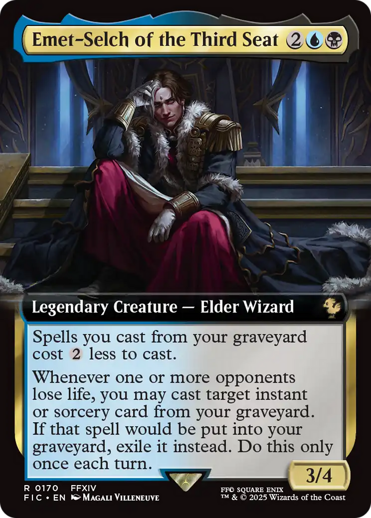 Emet-Selch of the Third Seat (Extended Art) [FINAL FANTASY Commander] | Card Citadel