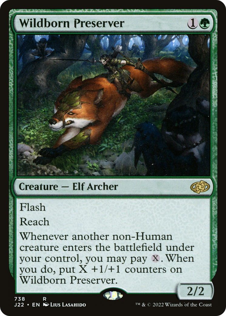 Wildborn Preserver [Jumpstart 2022] | Card Citadel