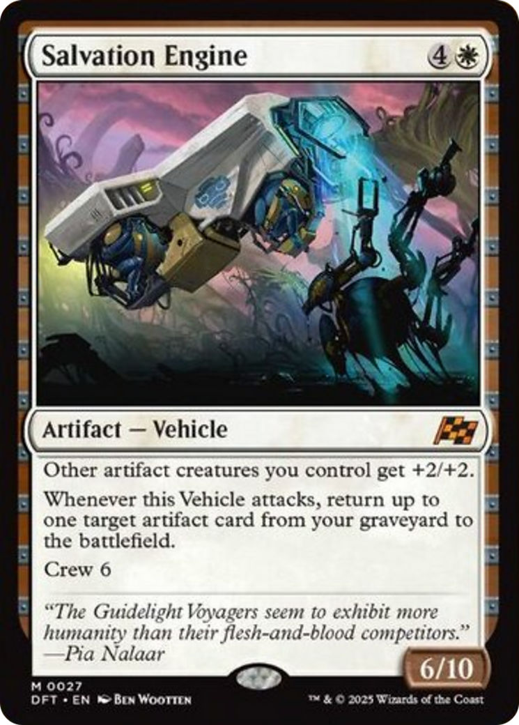 Salvation Engine [Aetherdrift] | Card Citadel