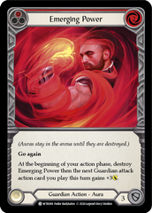 Emerging Power (Red) [U-WTR069] (Welcome to Rathe Unlimited)  Unlimited Rainbow Foil | Card Citadel