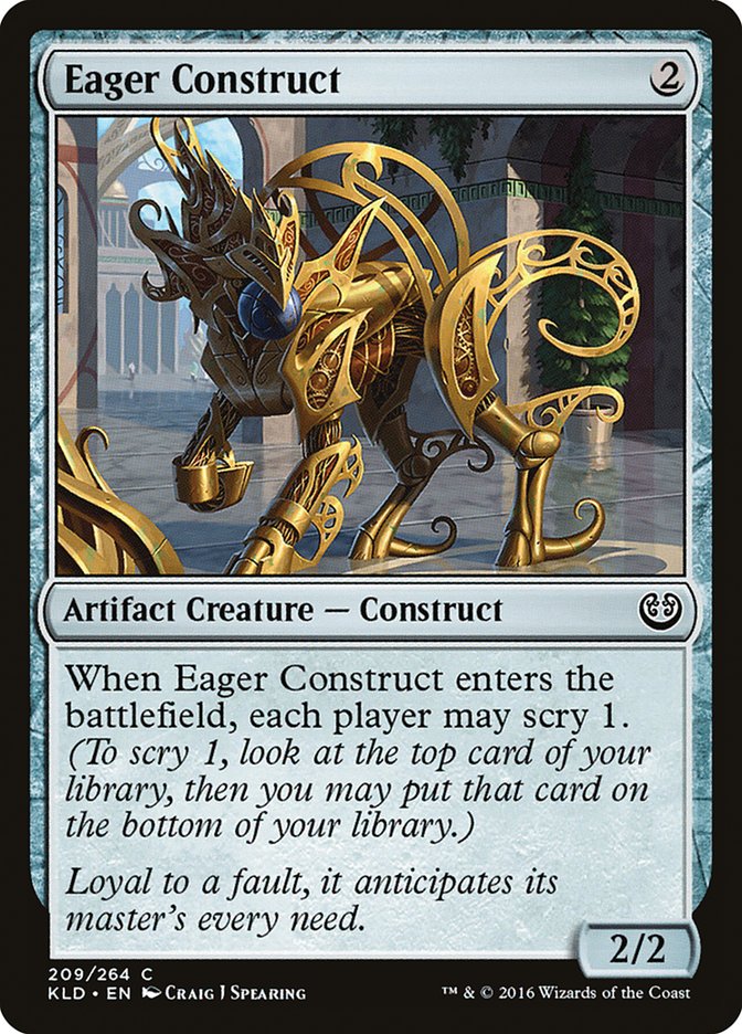 Eager Construct [Kaladesh] | Card Citadel