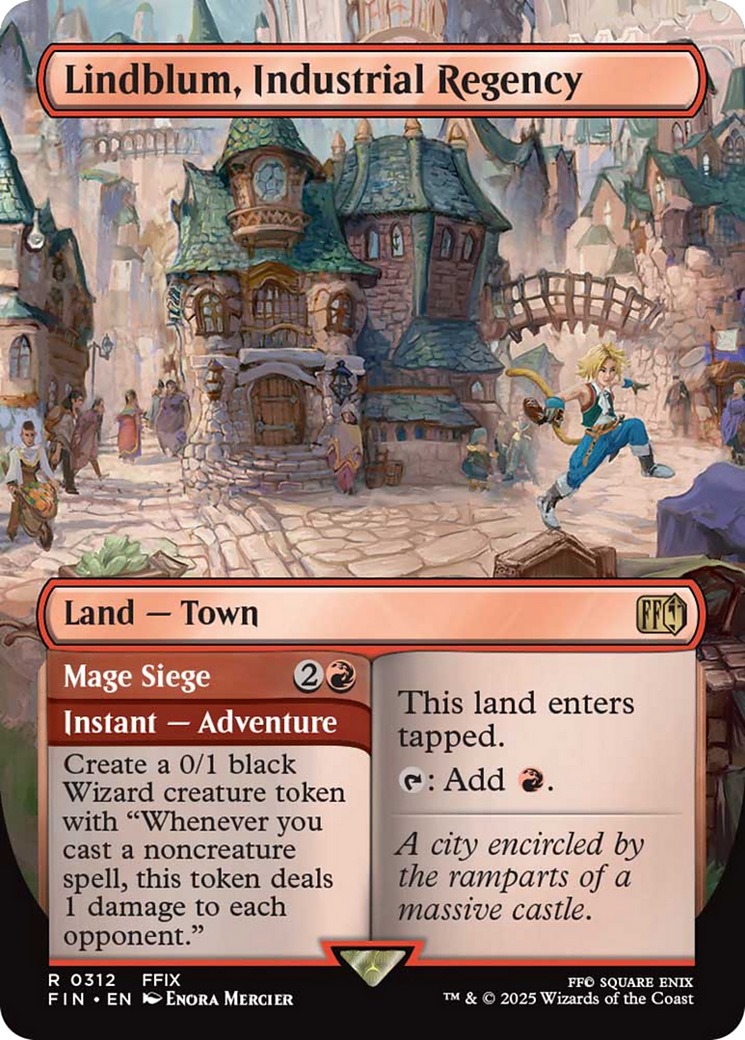 Lindblum, Industrial Regency (Borderless) [FINAL FANTASY] | Card Citadel
