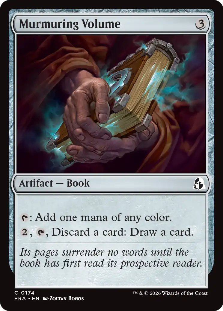 Murmuring Volume [Reality Fracture] | Card Citadel