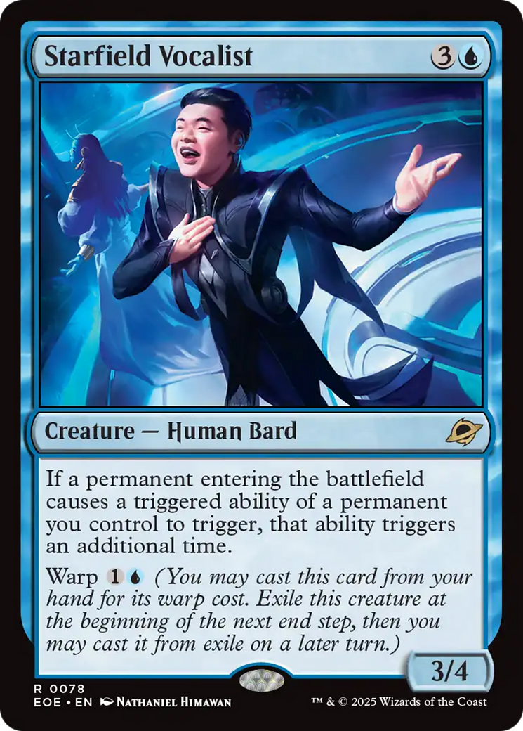 Starfield Vocalist [Edge of Eternities] | Card Citadel