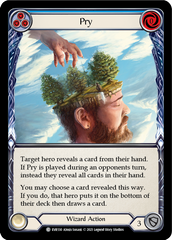 Pry (Blue) [EVR130] (Everfest)  1st Edition Normal | Card Citadel