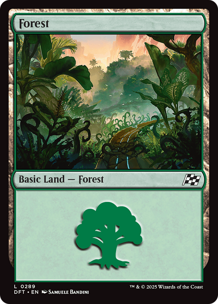 Forest (0289) [Aetherdrift] | Card Citadel