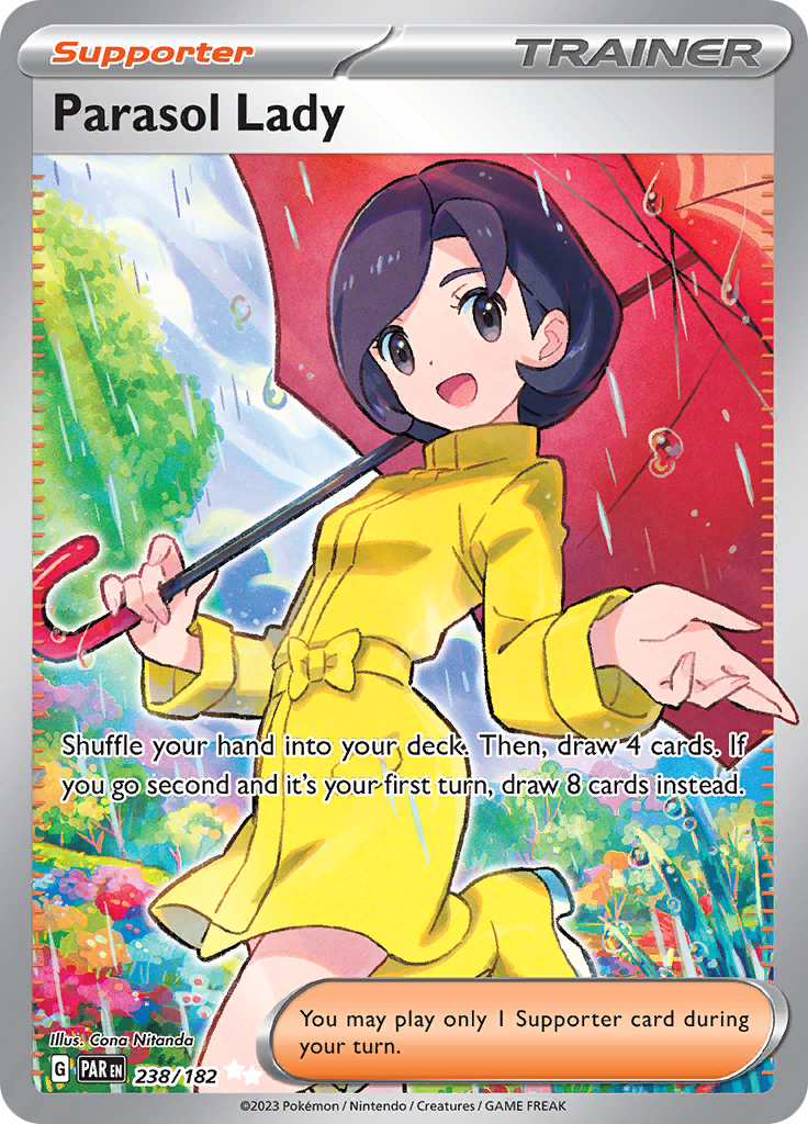 Parasol Lady (238/182) [Scarlet & Violet: Paradox Rift] | Card Citadel