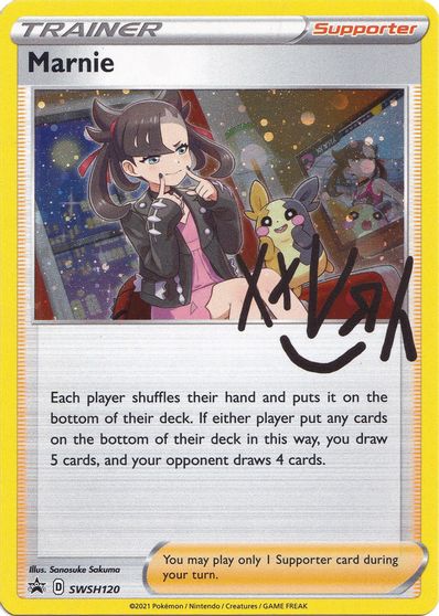 Marnie (SWSH120) [Sword & Shield: Black Star Promos] | Card Citadel