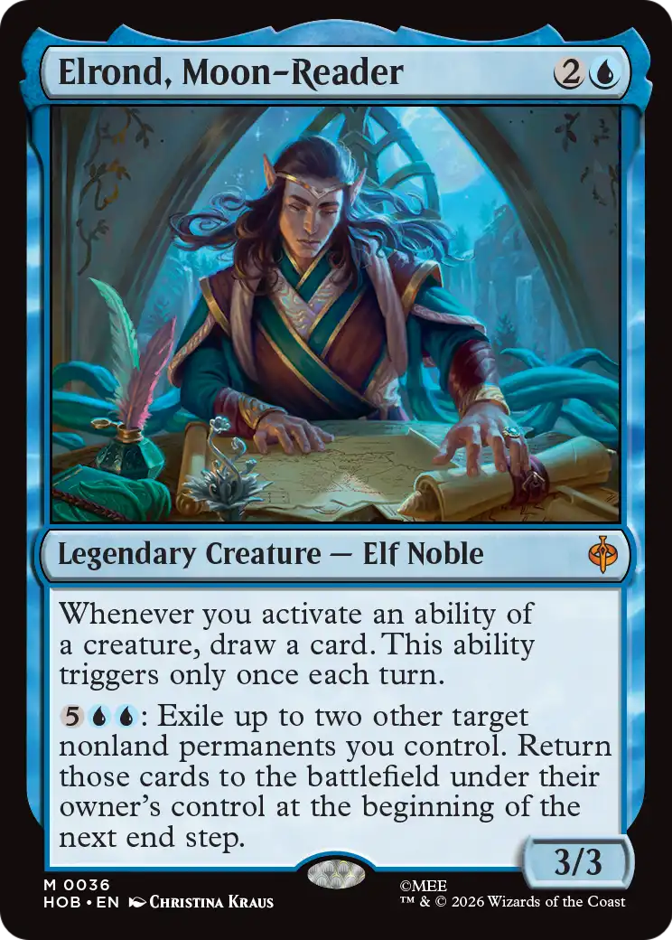 Elrond, Moon-Reader [The Hobbit] | Card Citadel