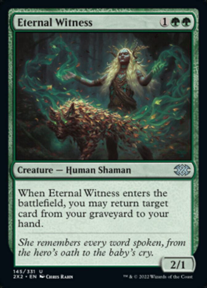 Eternal Witness [Double Masters 2022] | Card Citadel