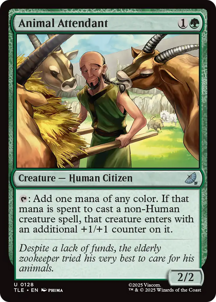 Animal Attendant [Avatar: The Last Airbender: Eternal-Legal] | Card Citadel