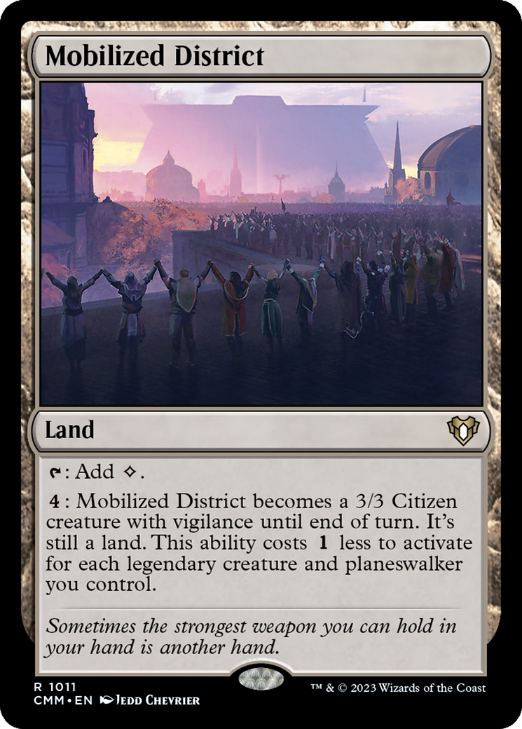 Mobilized District [Commander Masters] | Card Citadel