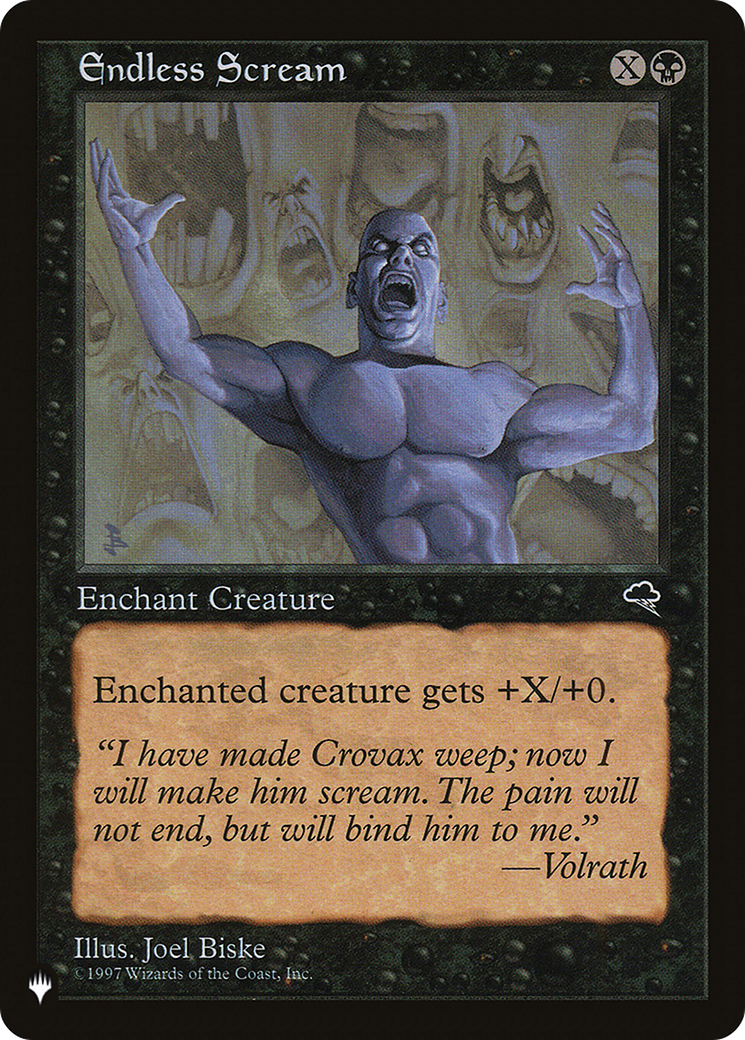 Endless Scream [The List Reprints] | Card Citadel