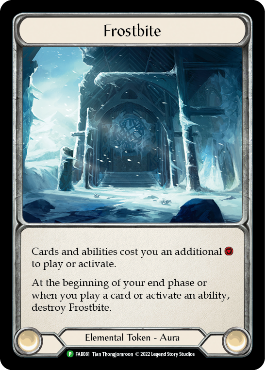 Frostbite [FAB081] (Promo)  Cold Foil | Card Citadel