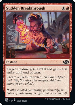 Sudden Breakthrough [Jumpstart 2022] | Card Citadel
