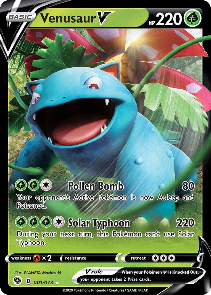 Venusaur V (001/073) [Sword & Shield: Champion's Path] | Card Citadel