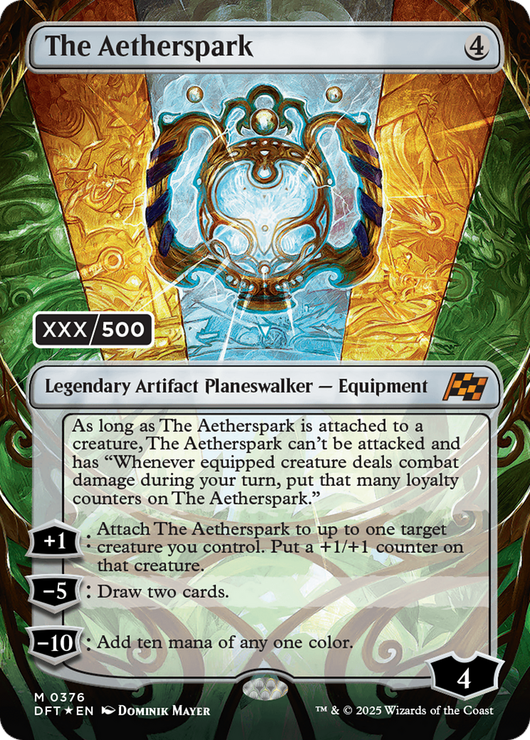 The Aetherspark (Serial Numbered) [Aetherdrift] | Card Citadel