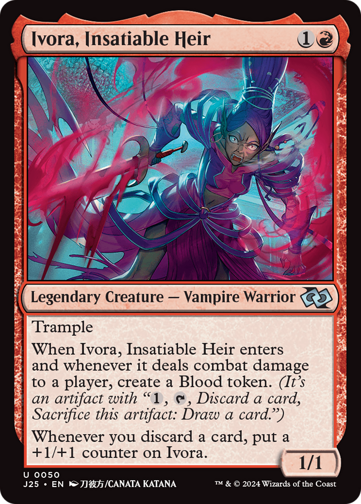 Ivora, Insatiable Heir (Anime) [Foundations Jumpstart] | Card Citadel