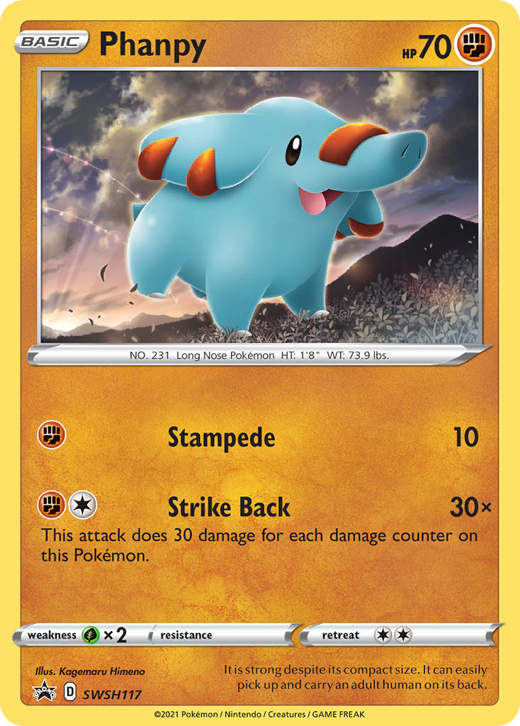 Phanpy (SWSH117) [Sword & Shield: Black Star Promos] | Card Citadel