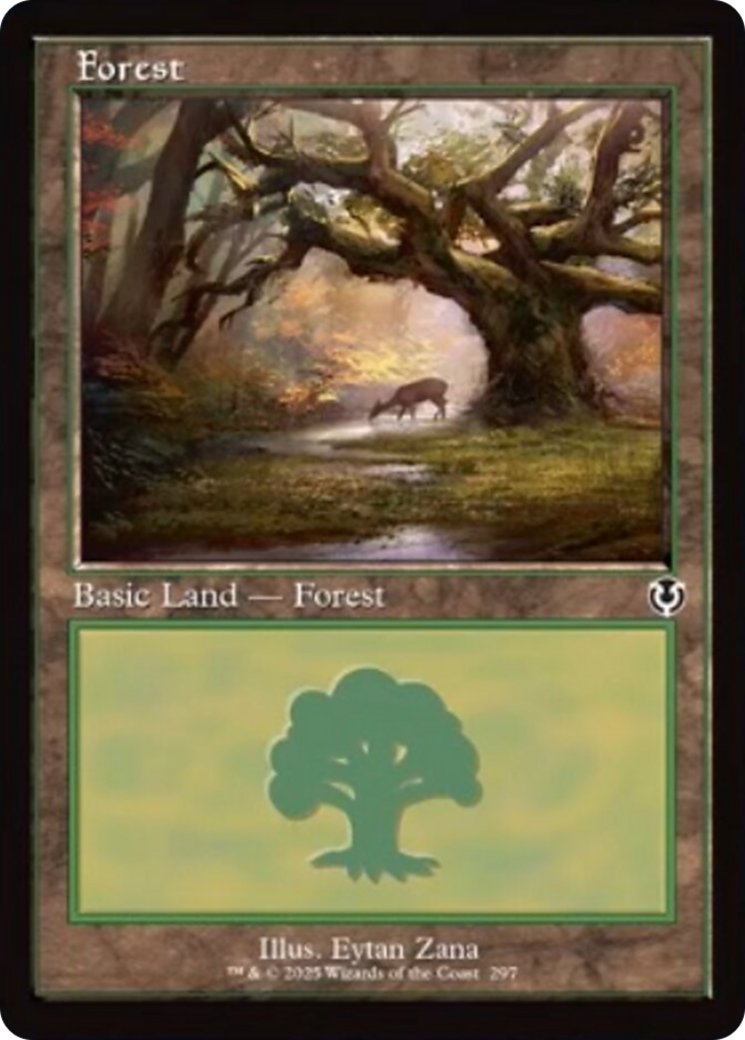 Forest (297) (Retro Frame) [Innistrad Remastered] | Card Citadel