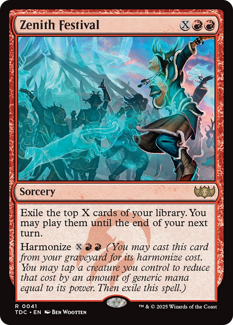 Zenith Festival [Tarkir: Dragonstorm Commander] | Card Citadel