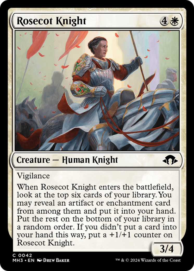 Rosecot Knight [Modern Horizons 3] | Card Citadel