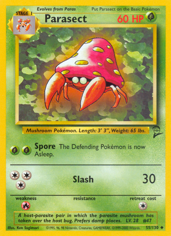 Parasect (55/130) [Base Set 2] | Card Citadel