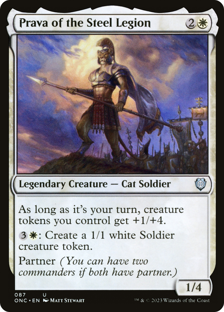 Prava of the Steel Legion [Phyrexia: All Will Be One Commander] | Card Citadel