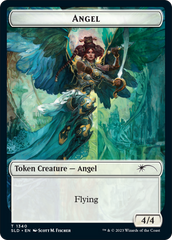 Angel // Spirit Double-Sided Token [Secret Lair Drop Series] | Card Citadel