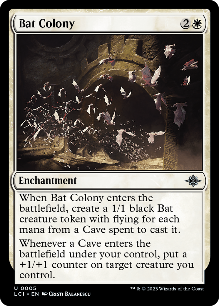 Bat Colony [The Lost Caverns of Ixalan] | Card Citadel