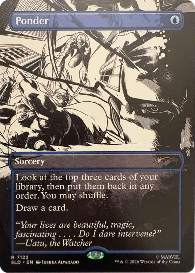 Ponder (7122) [Secret Lair Drop Series] | Card Citadel