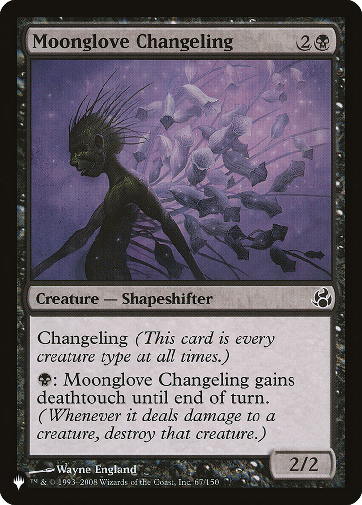 Moonglove Changeling [The List] | Card Citadel