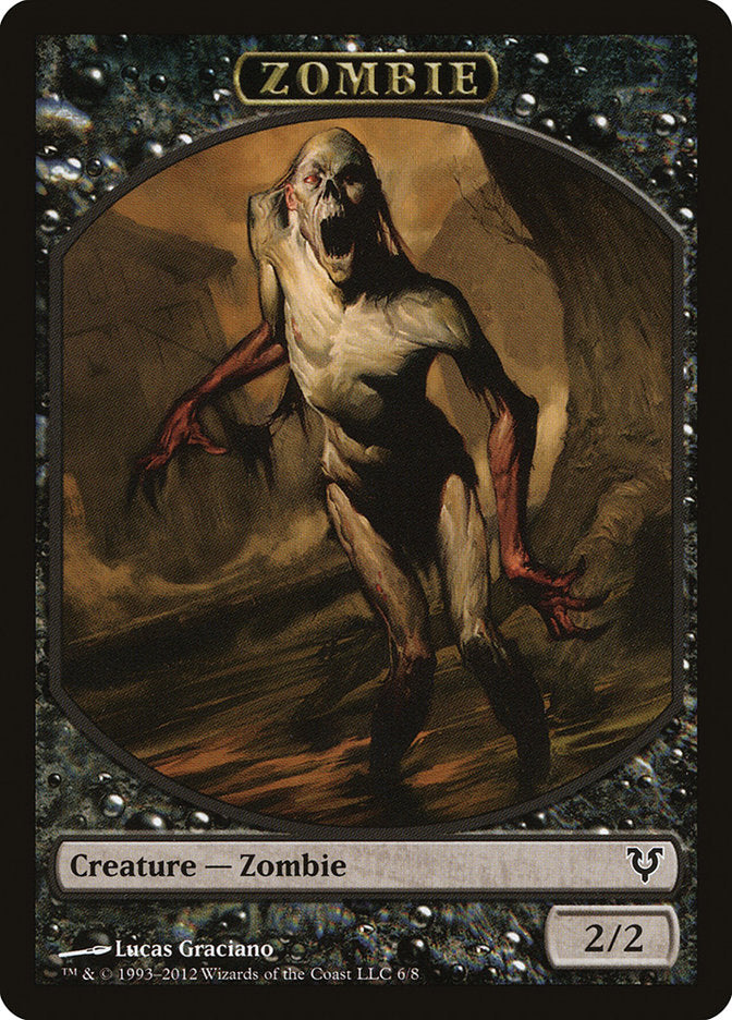 Zombie Token [Avacyn Restored Tokens] | Card Citadel