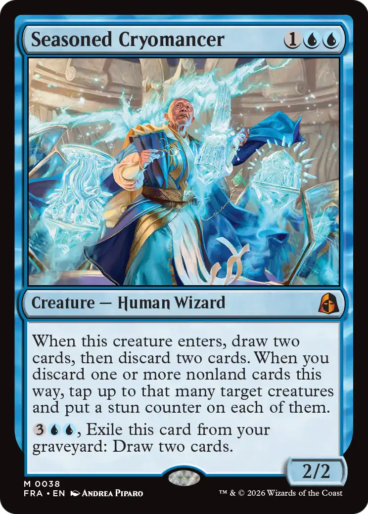 Seasoned Cryomancer [Reality Fracture] | Card Citadel