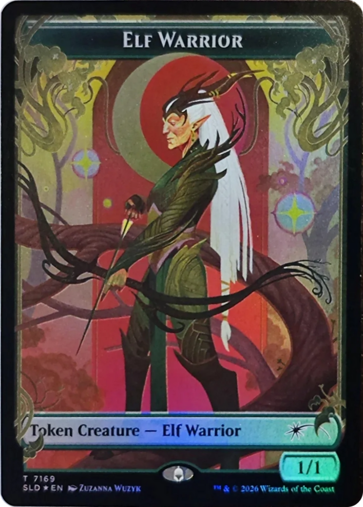Elf Warrior Token (7169) [Secret Lair Drop Series] | Card Citadel