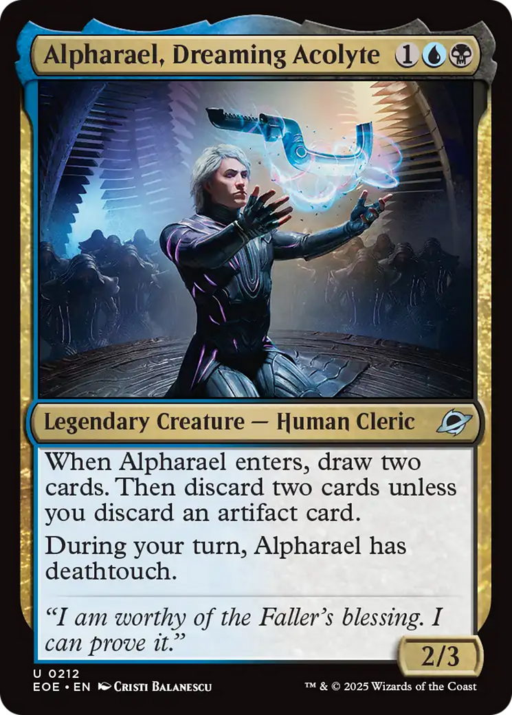 Alpharael, Dreaming Acolyte [Edge of Eternities] | Card Citadel