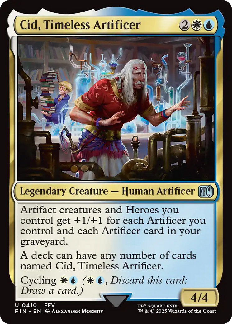 Cid, Timeless Artificer (0410) [FINAL FANTASY] | Card Citadel