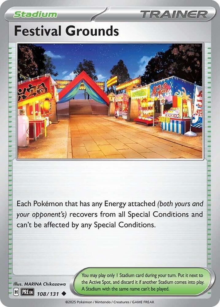 Festival Grounds (108/131) [Scarlet & Violet: Prismatic Evolutions] | Card Citadel