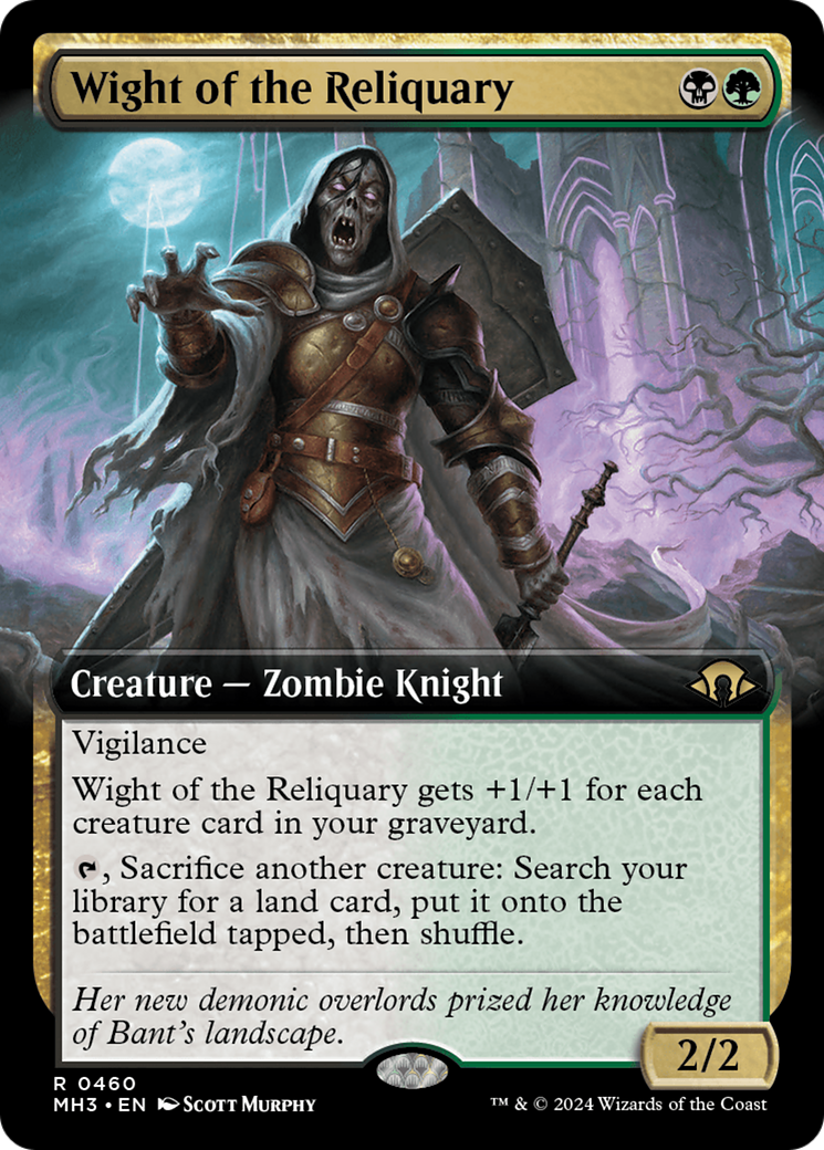 Wight of the Reliquary (Extended Art) [Modern Horizons 3] | Card Citadel