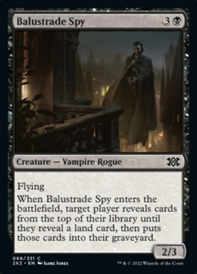 Balustrade Spy [Double Masters 2022] | Card Citadel