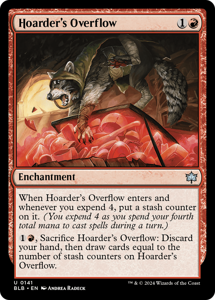 Hoarder's Overflow [Bloomburrow] | Card Citadel