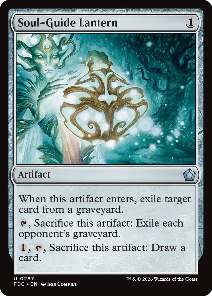 Soul-Guide Lantern [Foundations Commander] | Card Citadel