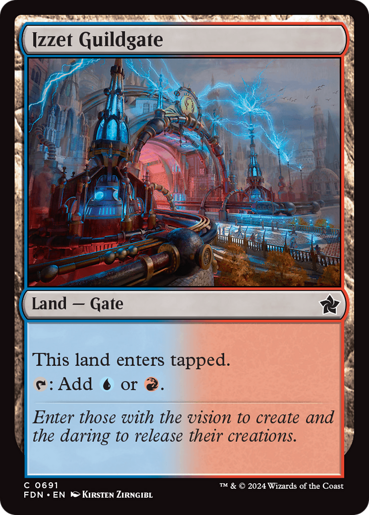 Izzet Guildgate [Foundations] | Card Citadel