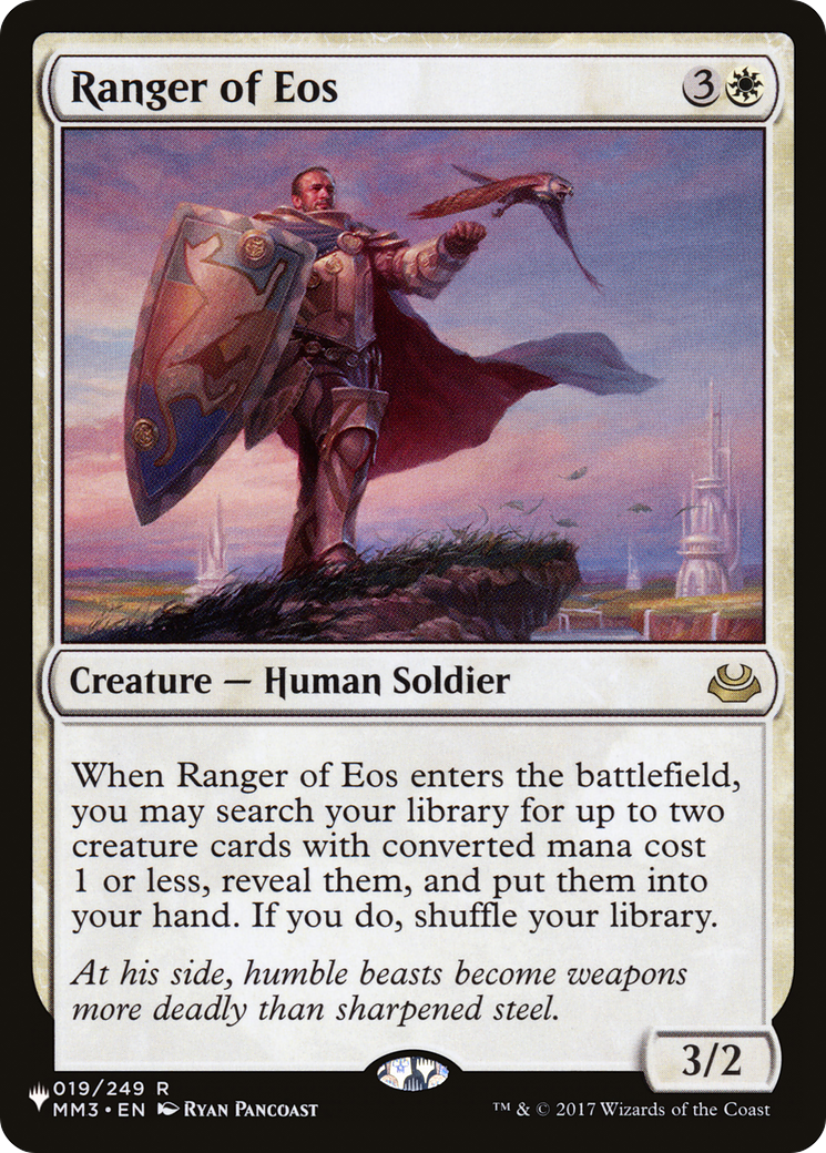 Ranger of Eos (MM3) [The List Reprints] | Card Citadel