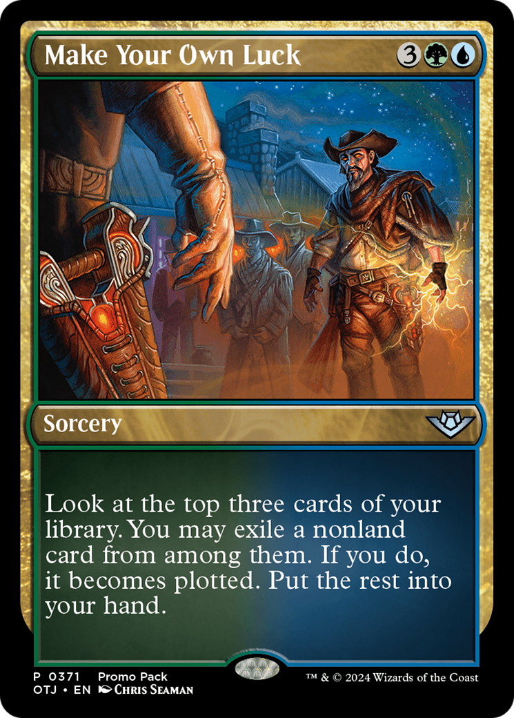 Make Your Own Luck (Promo Pack) [Outlaws of Thunder Junction Promos] | Card Citadel